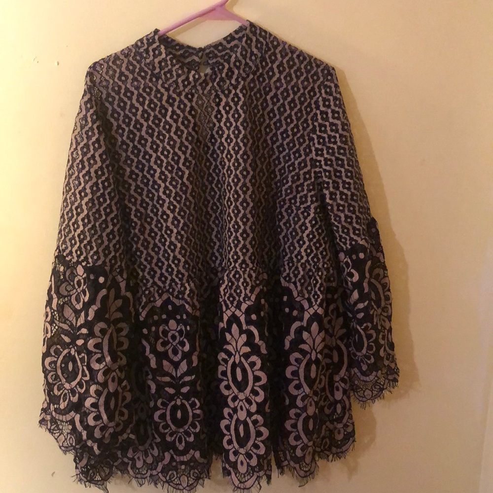 Gorgeous lace top from Lane Bryant!